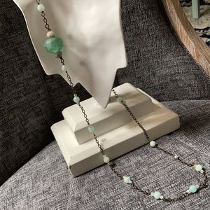Recycled Glass Bead Necklace